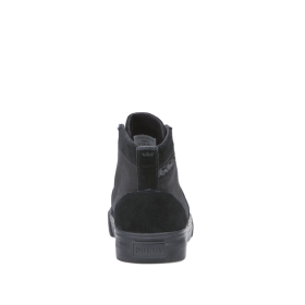 Supra STACKS MID Høye Sneakers Dame Svart/Svart | NO-18717